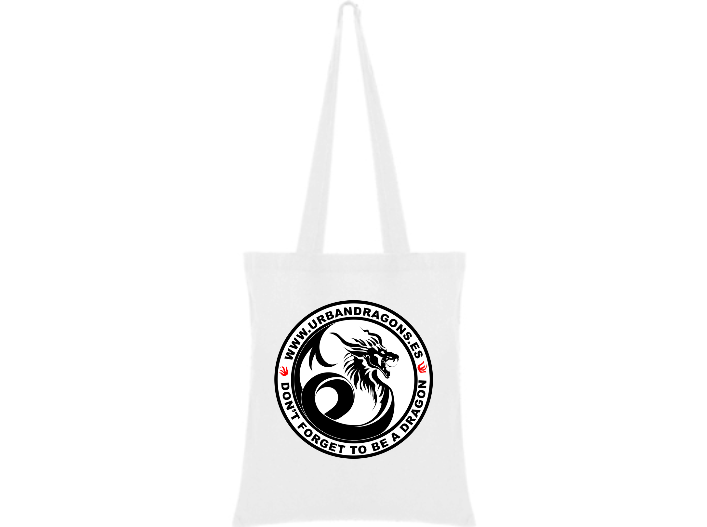Bolsa de tela "Don'T Forget to be a Dragon" - Imagen 2