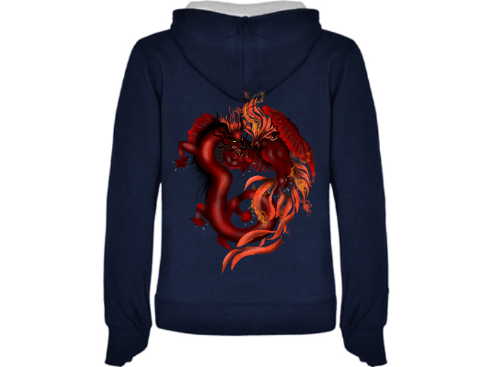 Sudadera "Phoenix Love Dragon" - Imagen 4