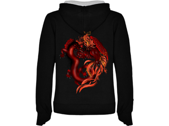 Sudadera "Phoenix Love Dragon" - Imagen 9