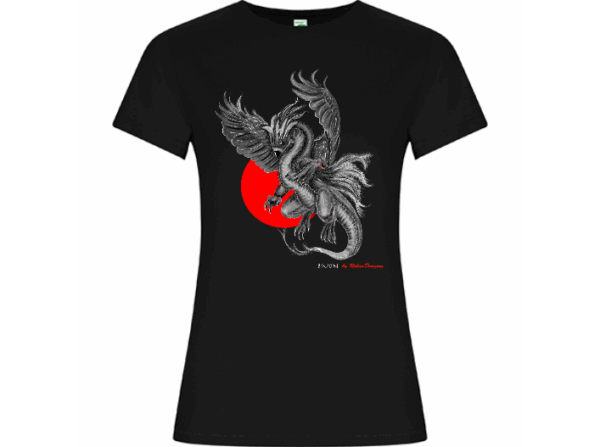 Camiseta Mujer Ajustada "Biuon by UrbanDragons"