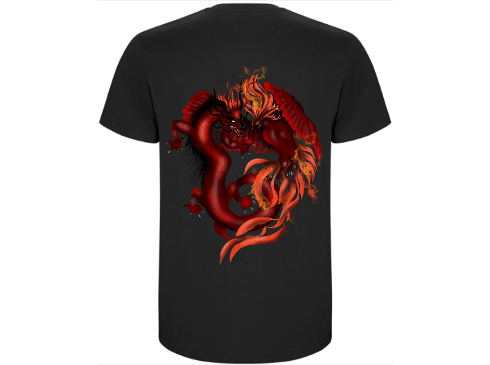 Camiseta Dragon Loves Phoenix - Imagen 7